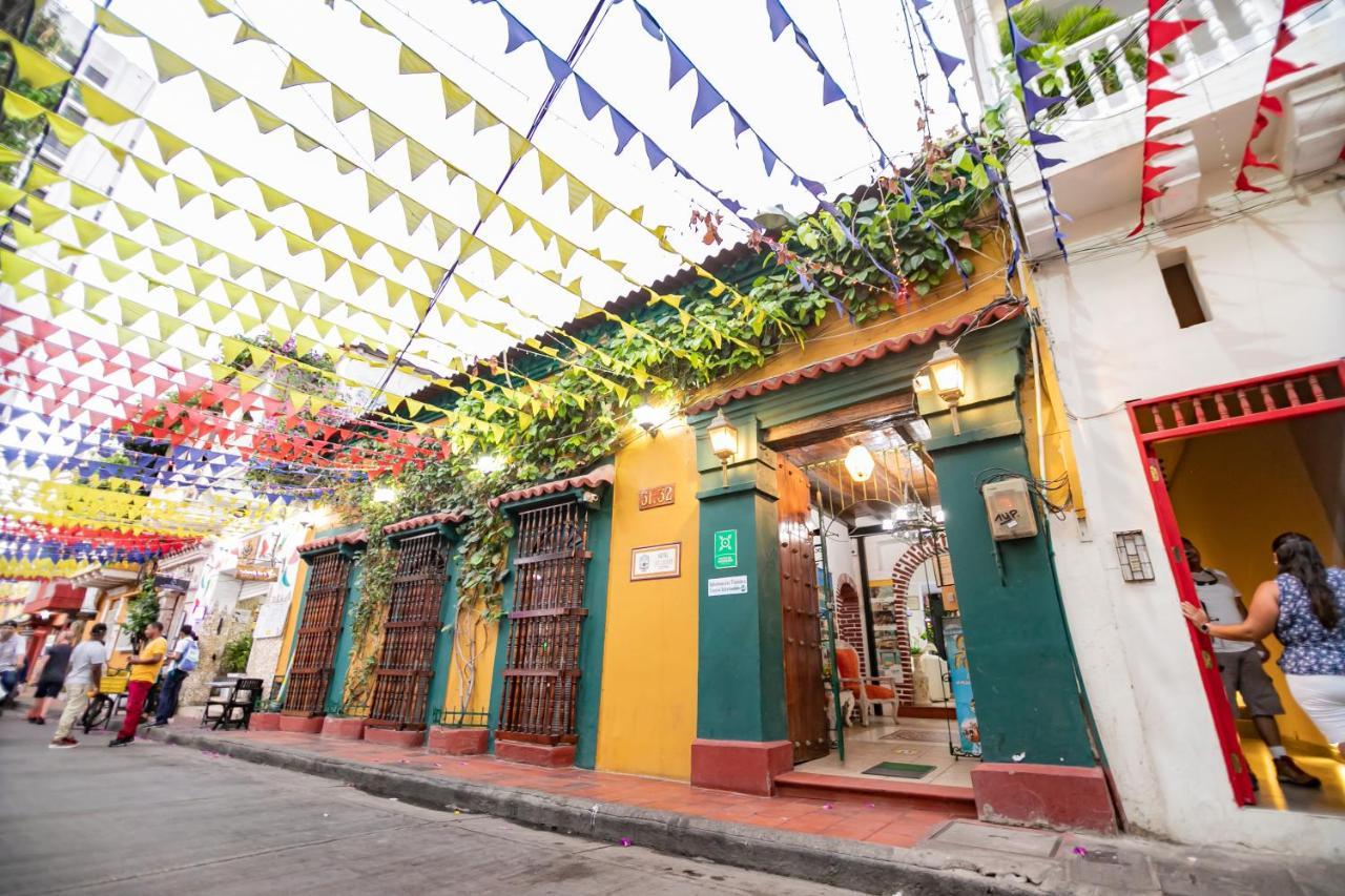 Hotel La Casona De Getsemani Cartagena Kültér fotó
